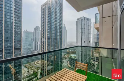 Balcony image for: Apartment - 1 Bedroom - 1 Bathroom for sale in Act Towers - Opera District - Downtown Dubai - Dubai, Image 1