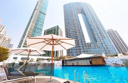 Apartment - 2 Bedrooms - 4 Bathrooms for sale in Al Bateen Residences - Jumeirah Beach Residence - Dubai