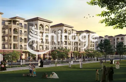 Apartment - Studio - 1 Bathroom for sale in Bloom Living - Zayed City (Khalifa City C) - Khalifa City - Abu Dhabi