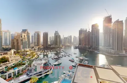 شقة - 3 غرف نوم - 4 حمامات للايجار في بوابة المارينا 1 - مارينا جيت - دبي مارينا - دبي