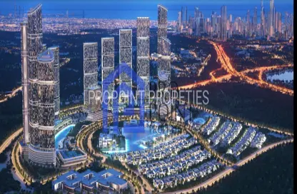 Apartment - 1 Bedroom - 1 Bathroom for sale in 350 Riverside Crescent - Sobha Hartland II - Bukadra - Dubai