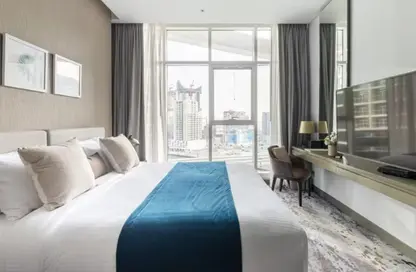 Apartment - Studio - 1 Bathroom for rent in PRIVE BY DAMAC (B) - DAMAC Maison Privé - Business Bay - Dubai