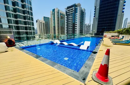 Apartment - Studio - 1 Bathroom for rent in Bayz by Danube - Business Bay - Dubai