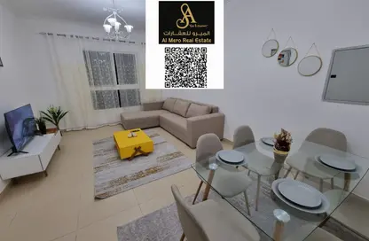 Apartment - 1 Bedroom - 2 Bathrooms for rent in Jasmine Towers - Garden City - Ajman