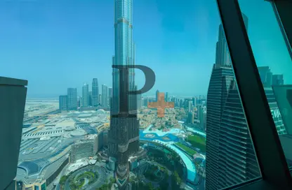 Apartment - 3 Bedrooms - 4 Bathrooms for rent in Burj Vista 1 - Burj Vista - Downtown Dubai - Dubai