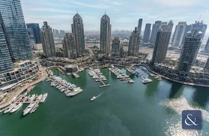 Apartment - 3 Bedrooms - 4 Bathrooms for sale in Iris Blue - Dubai Marina - Dubai