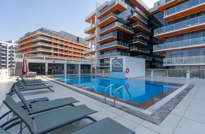 Apartment - Studio - 1 Bathroom for rent in Binghatti Terraces - Dubai Silicon Oasis - Dubai