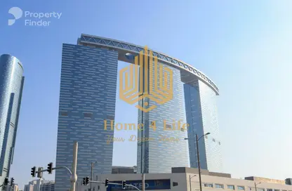 Apartment - 1 Bedroom - 2 Bathrooms for sale in The Gate Tower 2 - Shams Abu Dhabi - Al Reem Island - Abu Dhabi