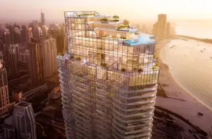 Apartment - 3 Bedrooms - 5 Bathrooms for sale in Habtoor Grand Residences - Dubai Marina - Dubai