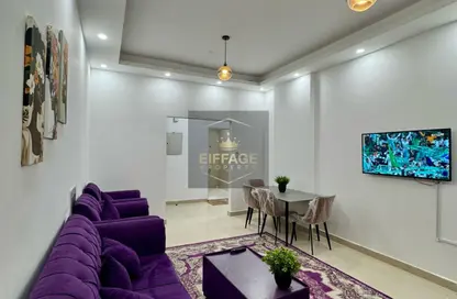 Apartment - 1 Bedroom - 2 Bathrooms for rent in Ajman Corniche Residences - Ajman Corniche Road - Ajman