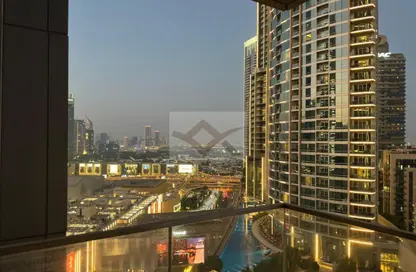 شقة - غرفة نوم - 2 حمامات للايجار في بوليفارد بوينت - دبي وسط المدينة - دبي