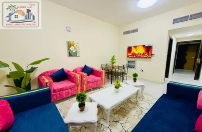 شقة - 2 غرف نوم - 2 حمامات للايجار في مساكن كورنيش عجمان - طريق كورنيش عجمان - عجمان