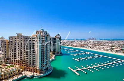 Water View image for: Apartment - 4 Bedrooms - 6 Bathrooms for rent in Sapphire - Tiara Residences - Palm Jumeirah - Dubai, Image 1