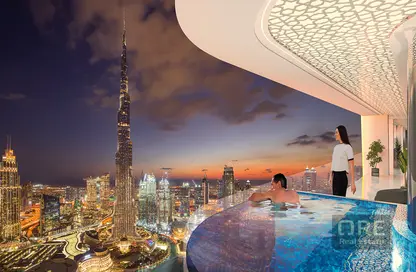 شقة - 1 حمام للبيع في بايز ١٠١ من دانوب - الخليج التجاري - دبي