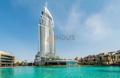 صورة لـ منظر مائي. شقة - 1 حمام للبيع في فندق برج ليك - العنوان داون تاون - دبي وسط المدينة - دبي ، صورة رقم 1