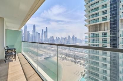 Apartment - 1 Bedroom - 1 Bathroom for rent in Marina Vista - EMAAR Beachfront - Dubai Harbour - Dubai