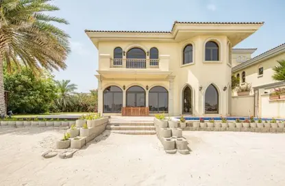 Villa - 5 Bedrooms - 6 Bathrooms for rent in Garden Homes Frond B - Garden Homes - Palm Jumeirah - Dubai