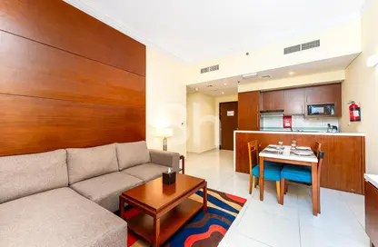 Hotel  and  Hotel Apartment - 2 Bedrooms - 2 Bathrooms for rent in Treppan Hotel  and  Suites by Fakhruddin - Dubai Sports City - Dubai