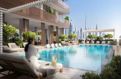 Apartment - Studio - 1 Bathroom for sale in Evergr1n House - Jumeirah Garden City - Al Satwa - Dubai