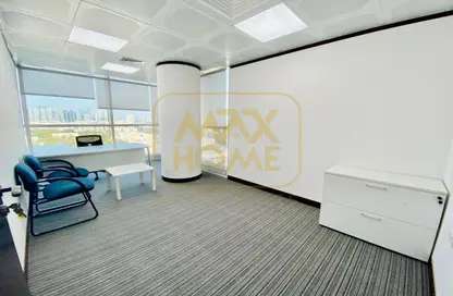 Office image for: Office Space - Studio - 2 Bathrooms for rent in Junaibi Tower - Al Danah - Abu Dhabi, Image 1