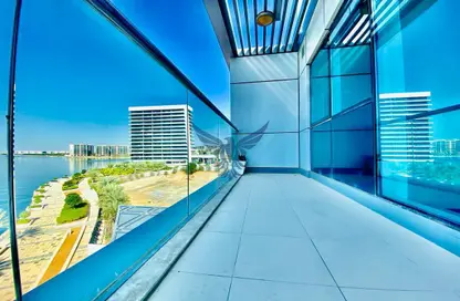 Balcony image for: Apartment - 2 Bedrooms - 3 Bathrooms for rent in Al Zeina - Al Raha Beach - Abu Dhabi, Image 1