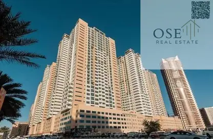 Apartment - 2 Bedrooms - 3 Bathrooms for sale in Ajman One Towers - Al Sawan - Ajman