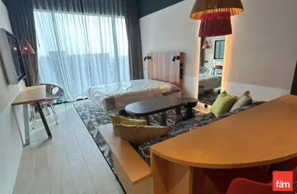 Apartment - Studio - 1 Bathroom for rent in Mama Shelter Residences - Business Bay - Dubai