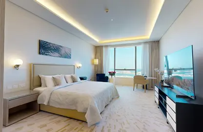Apartment - Studio - 1 Bathroom for rent in The Palm Tower - Palm Jumeirah - Dubai