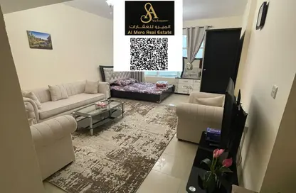 Apartment - Studio - 1 Bathroom for rent in Horizon Towers - Ajman Downtown - Ajman