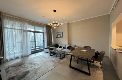 Living / Dining Room image for: Apartment - 1 Bedroom - 1 Bathroom for sale in The Torch - Dubai Marina - Dubai, Image 1