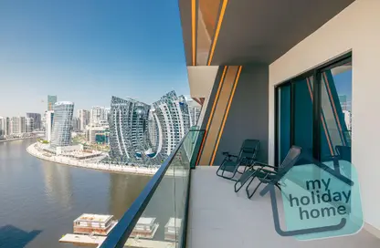 شقة - غرفة نوم - 2 حمامات للايجار في بن غاطي كانال - الخليج التجاري - دبي شقة - غرفة نوم - 2 حمامات للايجار في بن غاطي كانال - الخليج التجاري - دبي