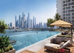 Pool image for: Apartment - 1 bedroom - 2 bathrooms for sale in Palace Beach Residence - EMAAR Beachfront - Dubai Harbour - Dubai, Image 1