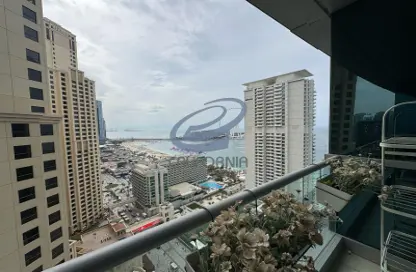 Apartment - 3 Bedrooms - 5 Bathrooms for sale in Al Fattan Marine Tower - Al Fattan Marine Towers - Jumeirah Beach Residence - Dubai