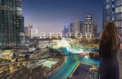 شقة - غرفة نوم - 1 حمام للبيع في سانت ريجيس ريزيدنس - برج خليفة - دبي وسط المدينة - دبي