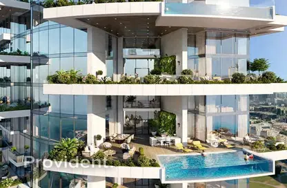 Pool image for: Penthouse - 3 Bedrooms - 4 Bathrooms for sale in Cavalli Casa Tower - Al Sufouh 2 - Al Sufouh - Dubai, Image 1
