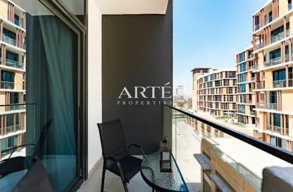 Apartment - Studio - 1 Bathroom for rent in Boutiques XII - Al Jaddaf - Dubai