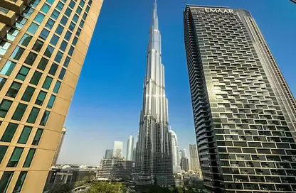 شقة - 3 غرف نوم - 4 حمامات للايجار في برج فيستا 2 - برج فيستا - دبي وسط المدينة - دبي