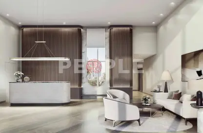 Living Room image for: Apartment - 2 Bedrooms - 2 Bathrooms for sale in Palace Beach Residence - EMAAR Beachfront - Dubai Harbour - Dubai, Image 1