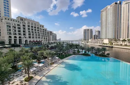 Apartment - 3 Bedrooms - 3 Bathrooms for rent in Lotus at Creek Beach - Creek Beach - Dubai Creek Harbour (The Lagoons) - Dubai