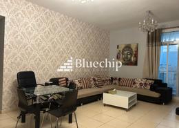 Living / Dining Room image for: Apartment - 2 bedrooms - 3 bathrooms for rent in Mazaya 15 - Queue Point - Dubai Land - Dubai, Image 1