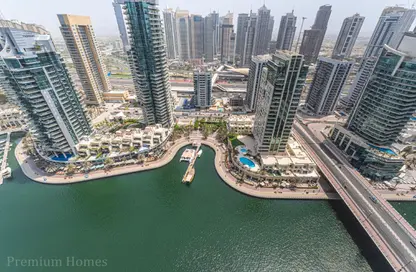 Apartment - 3 Bedrooms - 4 Bathrooms for rent in No.9 - Dubai Marina - Dubai