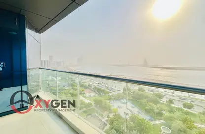 Apartment - 3 Bedrooms - 3 Bathrooms for rent in Wave tower - Corniche Road - Abu Dhabi