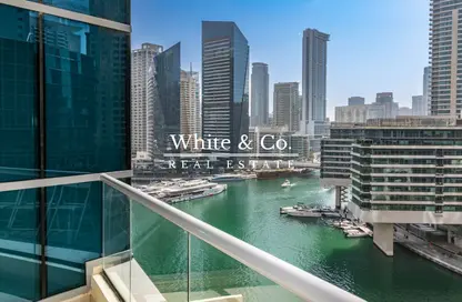 Apartment - 1 Bedroom - 2 Bathrooms for rent in Bay Central West - Bay Central - Dubai Marina - Dubai