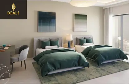 Apartment - 1 Bedroom - 1 Bathroom for sale in Ajman Pearl Towers - Ajman Downtown - Ajman