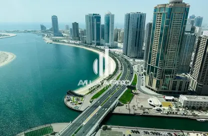 Apartment - 3 Bedrooms - 5 Bathrooms for rent in Al Mamzar - Al Mamzar - Sharjah - Sharjah