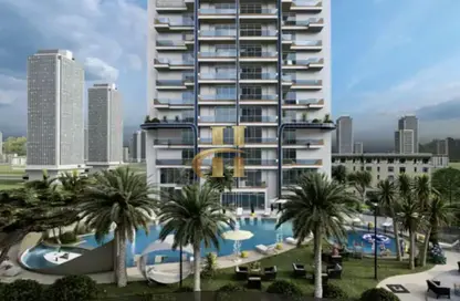 Apartment - Studio - 1 Bathroom for sale in Samana Waves 1 - Samana Waves - District 13 - Jumeirah Village Circle - Dubai