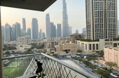 Balcony image for: Apartment - 2 Bedrooms - 3 Bathrooms for sale in Burj Views A - Burj Views - Downtown Dubai - Dubai, Image 1