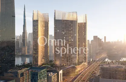 شقة - 1 حمام للبيع في برج بن غاطي سكاي رايز أ - بن غاطي سكاي رايز - الخليج التجاري - دبي