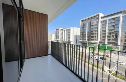 Balcony image for: Apartment - 3 Bedrooms - 2 Bathrooms for rent in Park Point building B - Park Point - Dubai Hills Estate - Dubai, Image 1