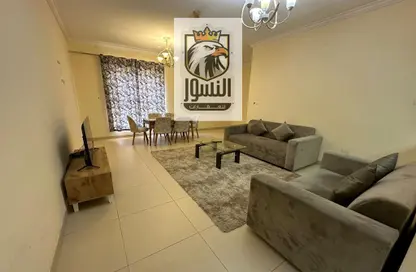 Living / Dining Room image for: Apartment - 2 Bedrooms - 3 Bathrooms for rent in Al Jurf 2 - Al Jurf - Ajman Downtown - Ajman, Image 1